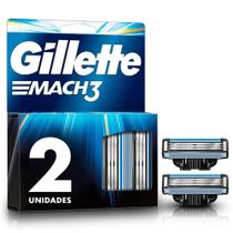 Recarga gillette mach 3 - regular com 2un