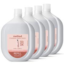 Recarga Premium Vanilla + Raspberry 800ml x4 - Método de Lavagem Manual