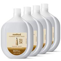 Recarga Premium Ylang Ylang 800ml x 4 - Método de Espuma para Lavagem das Mãos