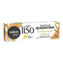 Recarga Queratina Salon Line Meu Liso Restauração 80g Recarga Queratina Salon Line Meu Liso Restauração 80g
