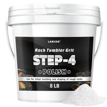 Recarga Rock Tumbler Grit and Polish de 3,6 kg Step-4 Professional