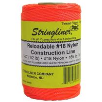 Recarga Stringliner Orange de 540 pés Nylon Chalk Line 0,23 kg