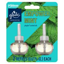 Recargas Ambientadoras Glade PlugIns Empower Mint 40 ml Paquete de 2 Recargas Ambientadoras Glade PlugIns Empower Mint 40 ml Paquete de 2