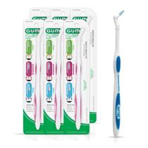 Recargas de alça permanente Floss Picks GUM Proxabrush (pacote com 6)