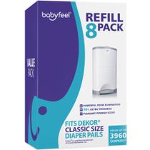 Recargas de Balde de Fraldas Babyfeel - Compatíveis com Dekor Classic