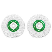 Recargas de esfregão Libman Tornado Spin Microfiber x2