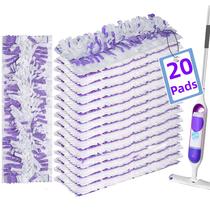 Recargas de esfregões descartáveis GVMM PowerMop 20 Count Recargas de esfregões descartáveis GVMM PowerMop 20 Count