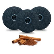 Recargas de fio dental Xlent, carvão ativado expansível, canela, 135 ml