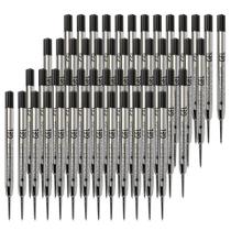 Recargas de gel Monteverde 0,5 mm preta, pacote com 50, estilo Parker Recargas de gel Monteverde 0,5 mm preta, pacote com 50, estilo Parker