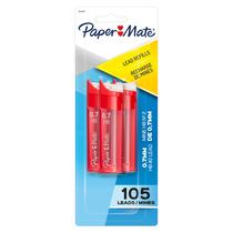 Recargas de lápis mecânicos Paper Mate 0,7 mm HB 2 105 unidades Recargas de lápis mecânicos Paper Mate 0,7 mm HB 2 105 unidades