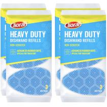 Recargas de lava-louças Scrub Dots Sponge Heads 6/12 Blue Cloran