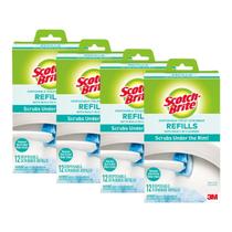 Recargas de lavador de banheiro descartáveis Scotch-Brite x48 Recargas de lavador de banheiro descartáveis Scotch-Brite x48