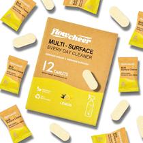 Recargas de limpeza Flowcheer All Purpose 12x500mL com aroma de limão