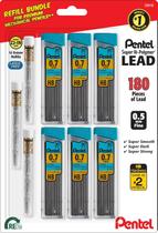 Recargas de Mina para Portaminas Pentel Super Hi-Polymer 0.7mm HB