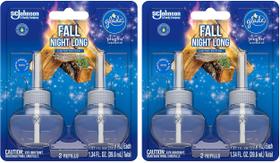 Recargas de óleo perfumado Glade Fall Night Long, 4 unidades Recargas de óleo perfumado Glade Fall Night Long, 4 unidades