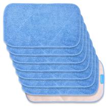 Recargas de pano de microfibra KEEPOW para o esfregão MR.SIGA, pacote com 8 Recargas de pano de microfibra KEEPOW para o esfregão MR.SIGA, pacote com 8