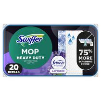 Recargas de panos de limpeza úmidos Swiffer Sweeper Heavy Duty x20