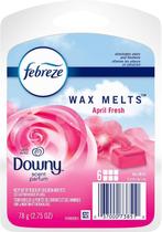 Recargas de purificador de ar Wax Melts Febreze Downy Scent, pacote com 6 Recargas de purificador de ar Wax Melts Febreze Downy Scent, pacote com 6