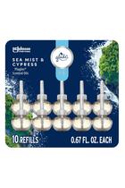 Recargas de purificadores de ar Glade Plugins Sea Mist & Cypress 20mLx10 Recargas de purificadores de ar Glade Plugins Sea Mist & Cypress 20mLx10