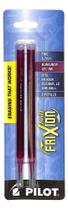 Recargas de tinta gel PILOT FriXion para canetas Clicker, LX e Ball