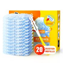 Recargas Duster e alça para Swiffer Duster, 20 unidades, azul
