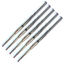 Recargas para Caneta Monteverde M14 Ponta Grossa Preta Pacote com 5 Recargas para Caneta Monteverde M14 Ponta Grossa Preta Pacote com 5