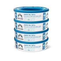 Recargas para Cubo de Pañales Mama Bear para Diaper Genie, Sin Perfume, 1080 unidades