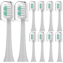 Recargas para Escova de Dentes Earouth AquaSonic Icon Pacote com 10 Médias