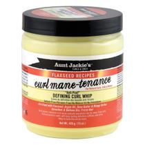 Receitas de linhaça Curl Whip Aunt Jackie's Curl Mane-tenance 450 ml Receitas de linhaça Curl Whip Aunt Jackie's Curl Mane-tenance 450 ml