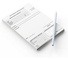 Receituário Controle Especial-200 Folhas 15x21cm