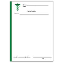 Receituário Médico - 10 Blocos (500 folhas) - Impressões Papaléguas