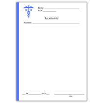 Receituário Médico - 2 Blocos (100 folhas) - Impressões Papaléguas