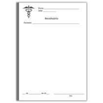 Receituário Médico - 4 Blocos (200 folhas) - Impressões Papaléguas