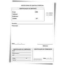Receituário Médico P/ Controle Especial - 10 Blocos (500 folhas)