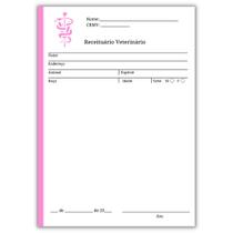 Receituário Veterinário - 2 Blocos (100 folhas)