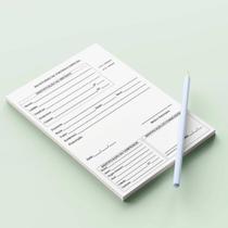 Receituário Veterinário P/ Controle Especial - 2 Blocos (100 folhas)