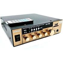 Receiver Amplificador de Áudio Stereo 2 Canais 200w Rádio