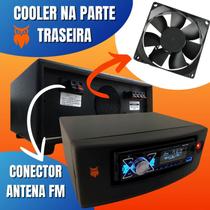 Receiver Aparelho De Som usb pendrive bluetooth Aw240 Com Amplificador Integrado