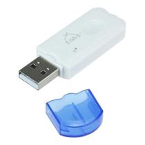 Receiver Áudio Bluetooth Veicular USB Estéreo Plug PLay Com Microfone