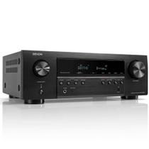 Receiver Denon AVR-S570BT 5.2ch 70W 8K UHD Dolby Digital Dolby TrueHD DTS-HD HDR10+ Wi-Fi Bluetooth Preto 110v