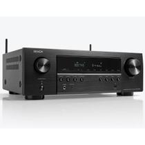 Receiver Denon AVR-S660H 8K UHD 5.2ch Bluetooth WiFi AirPlay USB HDR10+ Dolby Vision Heos Embutido 110v