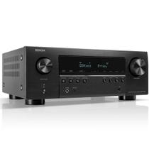Receiver Denon AVR-S970H 7.2ch 90K 8K UHD 3D Audio Dolby Atmos DTS:X Heos Integrado VRR Preto 110v