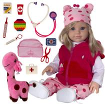 Recém Nascida Menina Nicole Bebe Reborn Realista