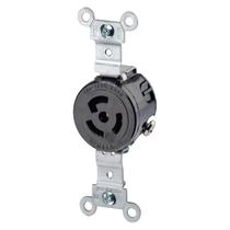 Receptáculo de bloqueio Leviton 15A 125V L5-15R Industrial Grade