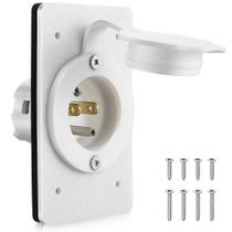 Receptáculo de entrada de energia Dreyoo 15A 125V NEMA 5-15P à prova d'água