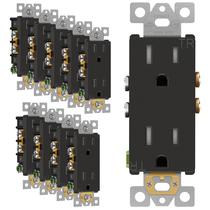 Receptáculo de saída ENERLITES Elite Série 15A 125V Bronze escuro