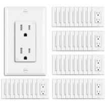 Receptáculo de saída para decorador BESTTEN 15A/125V/1875W Branco x50 Receptáculo de saída para decorador BESTTEN 15A/125V/1875W Branco x50