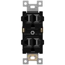 Receptáculo duplex ENERLITES 61540-TR-BK 15A 125V Preto Receptáculo duplex ENERLITES 61540-TR-BK 15A 125V Preto