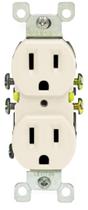 Receptáculo duplex Leviton 5320-TMP 15A 125V, pacote com 10 amêndoas Receptáculo duplex Leviton 5320-TMP 15A 125V, pacote com 10 amêndoas