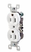 Receptáculo Leviton 15A 125V Co/Alr Duplex Grounding 12650-W Receptáculo Leviton 15A 125V Co/Alr Duplex Grounding 12650-W